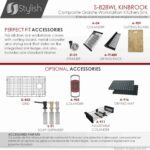 STYLISH S-828WL KINBROOK 28-inch Dual Mount Workstation - Image 5