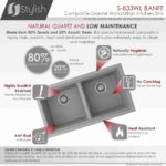 STYLISH S-833WL BANFF 33-inch Dual Mount Workstation - Image 2