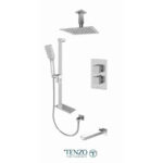 TENZO SLT33-513315-CR EXTENZA 3 functions shower kit - Slick