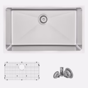 STYLISH 31'' VALENCIA S-402G New Design Undermount Kitchen Sink