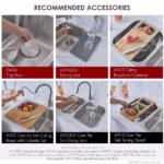 STYLISH JASPEL S-200T 32-inch Undermount Kitchen Sinks - Image 4