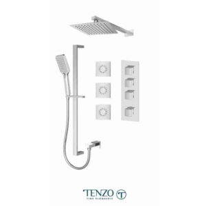 TENZO SLT43-572168-CR EXTENZA 3 functions shower kit - Slick