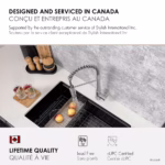 STYLISH K-107SR MILANO Pull Down Kitchen Faucet - Image 11