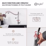 STYLISH K-107SR MILANO Pull Down Kitchen Faucet - Image 7