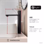 STYLISH B-122NC NESSA Bathroom Vessel Sink Faucet - Image 11