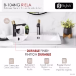 STYLISH B-104NG RIELA Modern Bathroom Basin Sink Faucet - Image 9