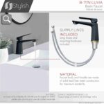 STYLISH B-111N LUVIA Single Handle Bathroom Faucet - Image 10