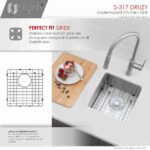 STYLISH S-317G DRUZY 15-inch Undermount Kitchen Sink - Image 6