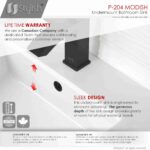 STYLISH P-204 MODISH 20-inch Undermount Bathroom Sink - Image 7