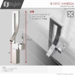 STYLISH B-101C VANESSA Single Handle Bathroom Faucet - Image 4