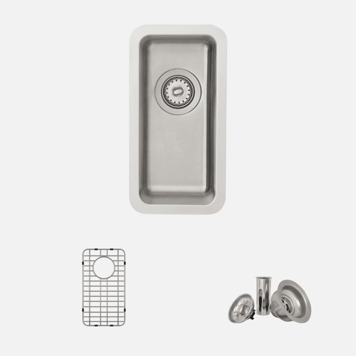 STYLISH S-417TG 9-inch Undermount Bar Kitchen Sink