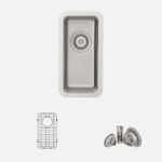 STYLISH S-417TG 9-inch Undermount Bar Kitchen Sink