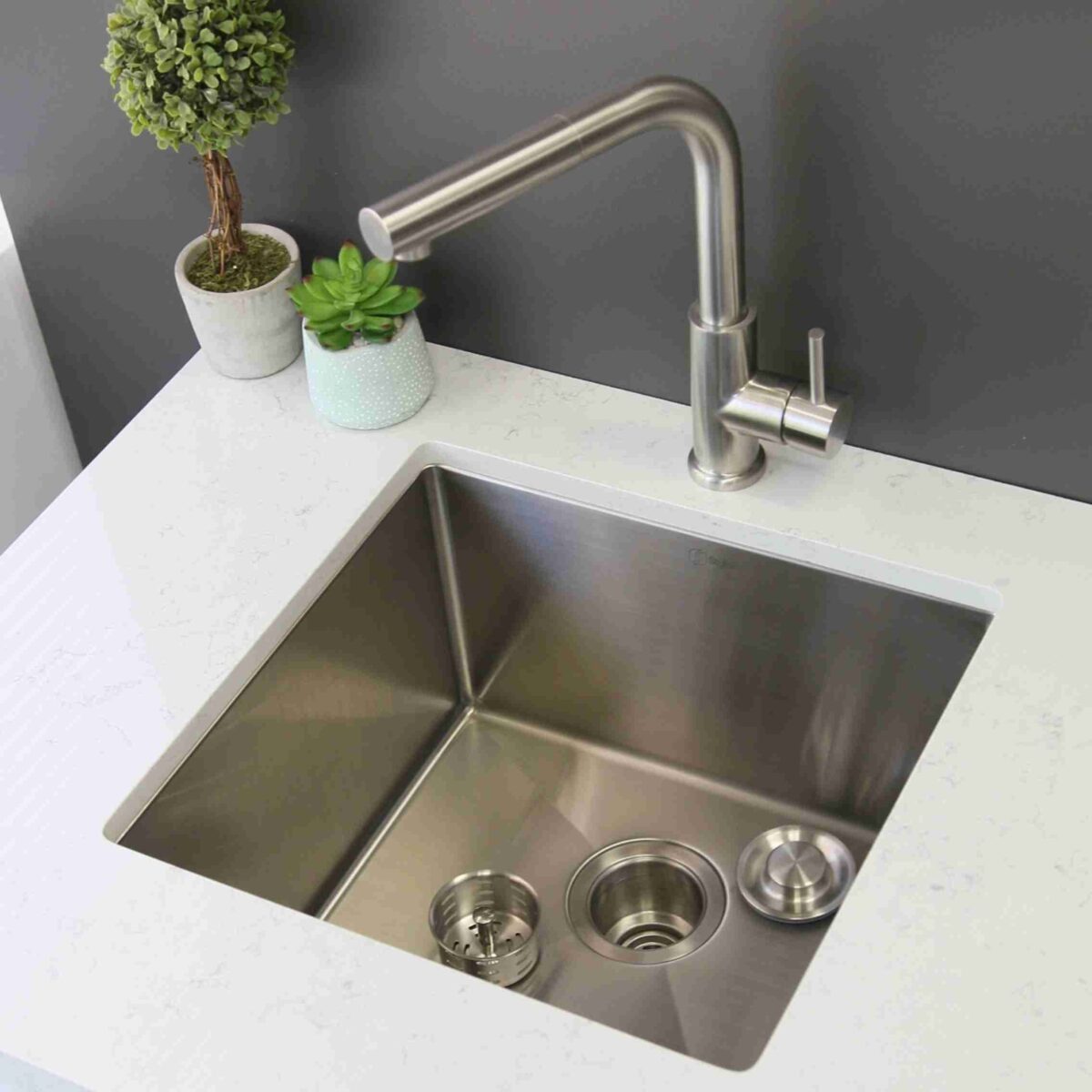 STYLISH S-308XG AQUA 19-inch Undermount Kitchen Sink - Image 2