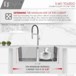STYLISH S-401G TOLEDO 31-inch Undermount Kitchen Sink - Image 9