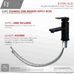 STYLISH B-103N Single Handle Bathroom Faucet - Image 10