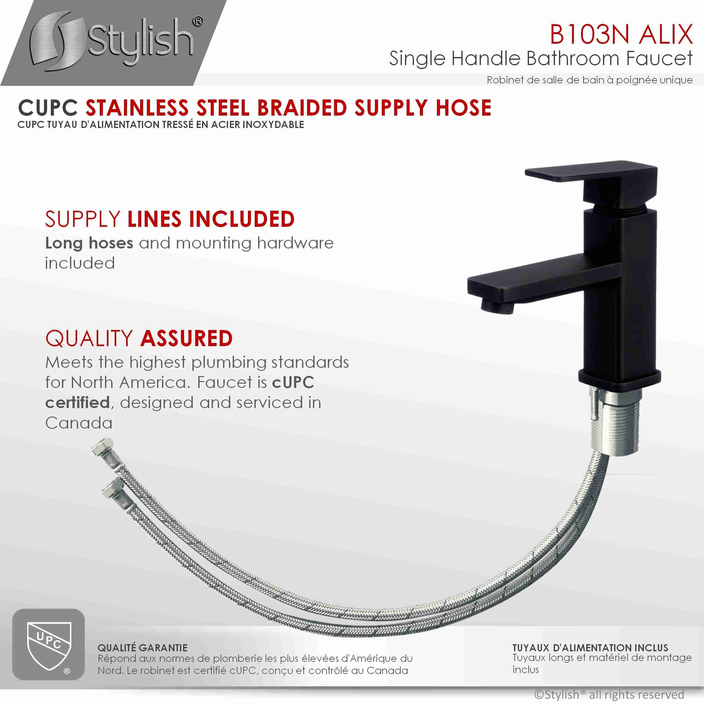 ff39de_18f23fe78093437da60258c47eaa1b4fmv2.jpg STYLISH B-103N Single Handle Bathroom Faucet - Image 10