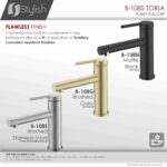 STYLISH B-108S TORIA Modern Bathroom Basin Sink Faucet - Image 9