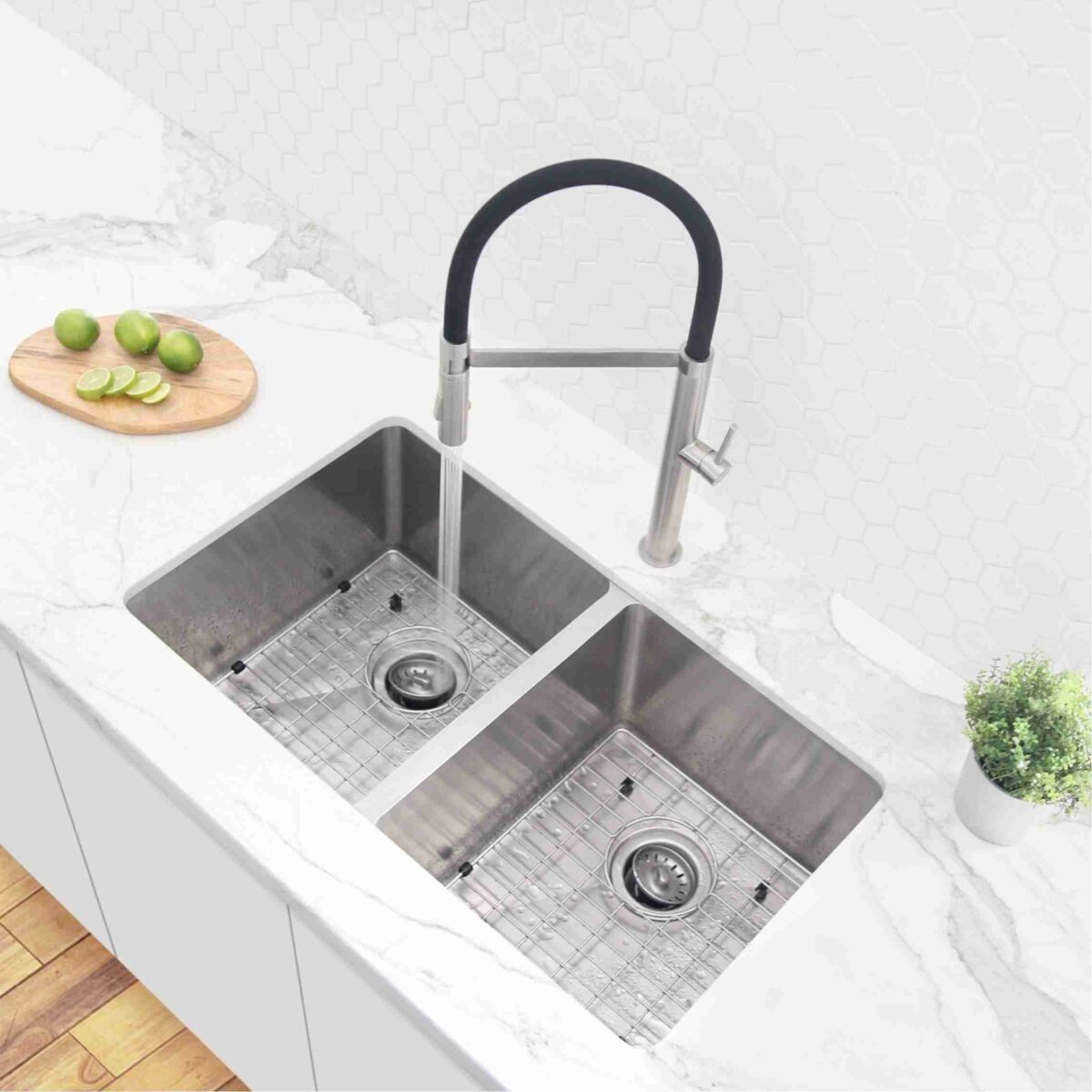 STYLISH S-401G TOLEDO 31-inch Undermount Kitchen Sink - Image 2