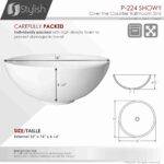 STYLISH P-224 SHOWY 16-inch Vessel Bathroom Sink - Image 6