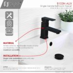 STYLISH B-103N Single Handle Bathroom Faucet - Image 8