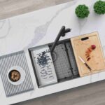 STYLISH S-601WN VERSA 32-inch Workstation Kitchen Sink - Image 2