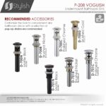 STYLISH P-208 VOGUISH 24-inch Undermount Bathroom Sink - Image 10