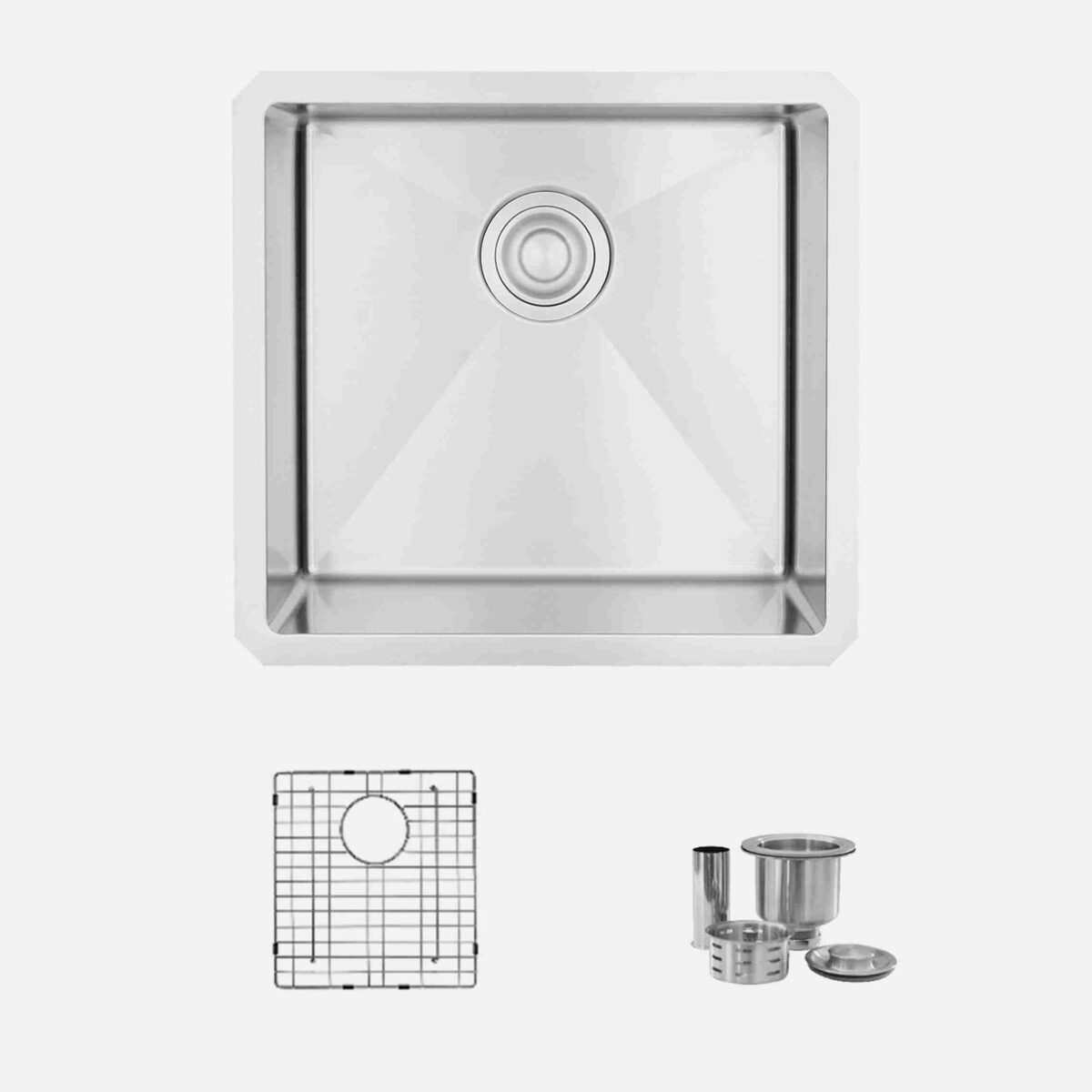 STYLISH S-308XG AQUA 19-inch Undermount Kitchen Sink
