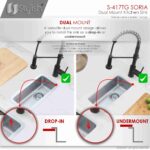 STYLISH S-417TG 9-inch Undermount Bar Kitchen Sink - Image 10