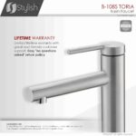 STYLISH B-108S TORIA Modern Bathroom Basin Sink Faucet - Image 7