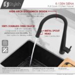 STYLISH K-135N SIENA Kitchen Sink Faucet - Image 8