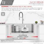 STYLISH S-611W VERSA 30-inch Undermount Kitchen Sink - Image 9