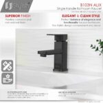 STYLISH B-103N Single Handle Bathroom Faucet - Image 3