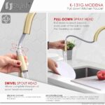 STYLISH K-131G MODENA Kitchen Sink Faucet - Image 11