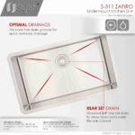STYLISH S-311XG ZAFIRO 30-inch Undermount Kitchen Sink - Image 5