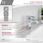 STYLISH B-109C SABANA Single Handle Bathroom Faucet - Image 8
