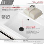 STYLISH P-204 MODISH 20-inch Undermount Bathroom Sink - Image 4