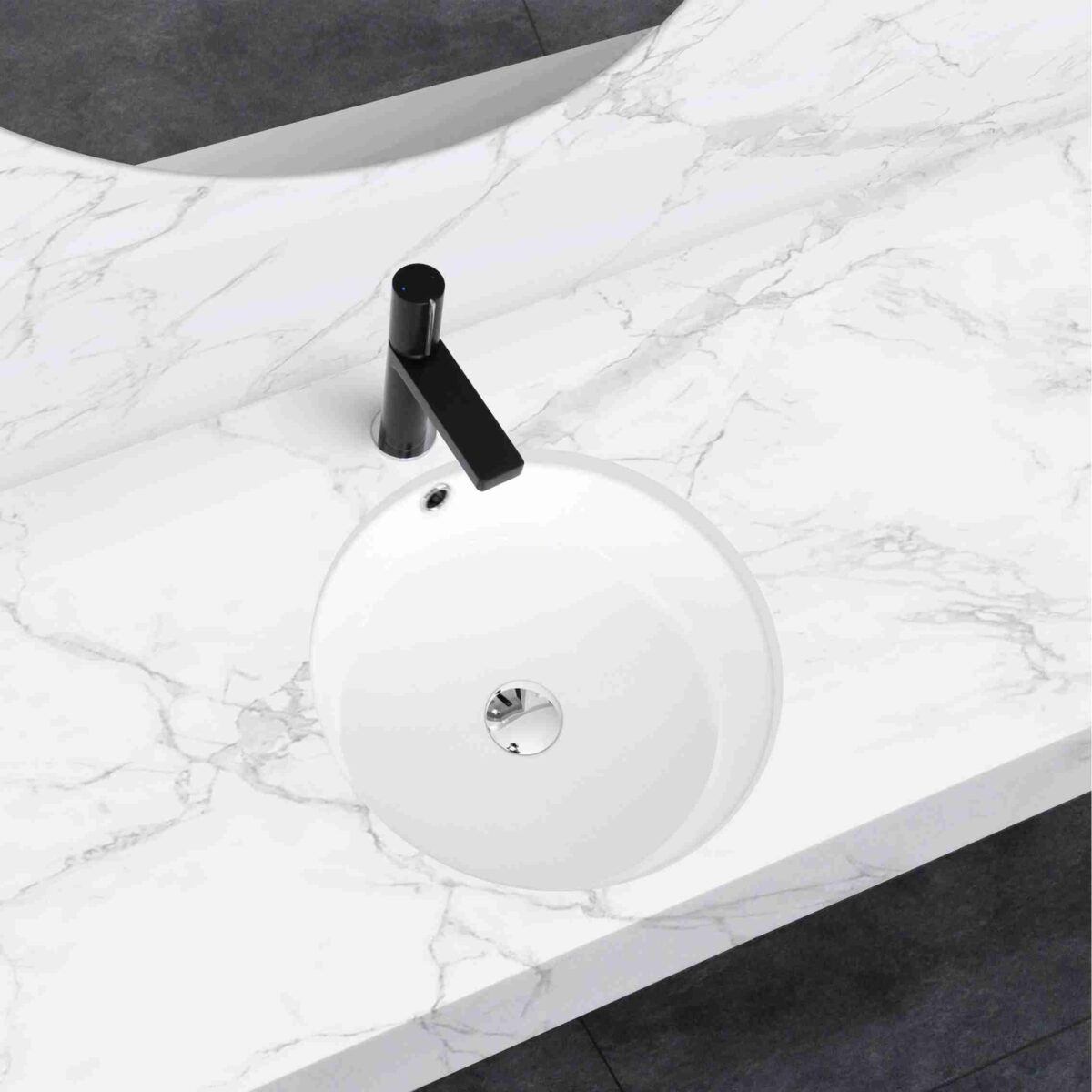 STYLISH P-207 NATTY 16-inch Undermount Bathroom Sink - Image 2