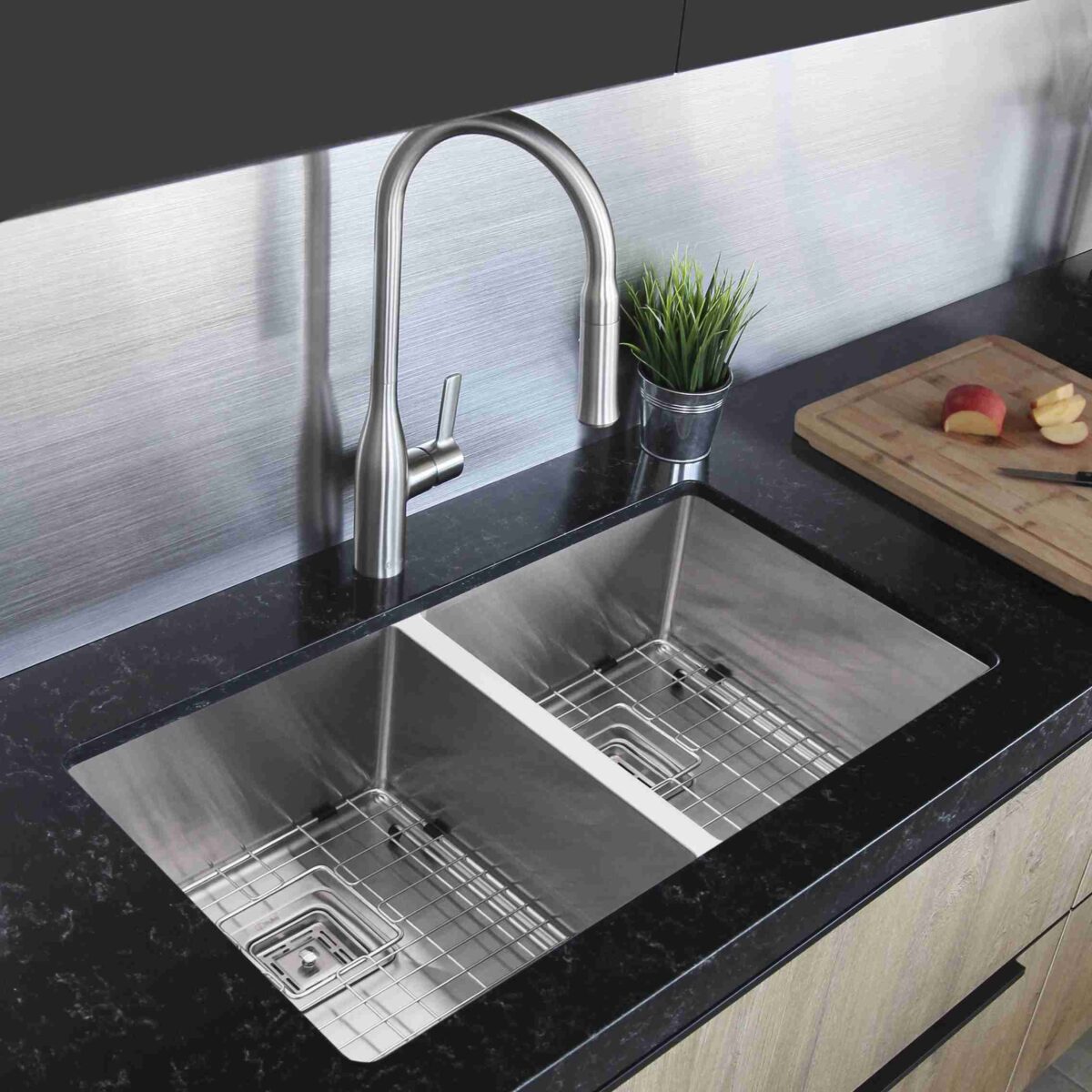 STYLISH S-504XG MORION 30-inch Stainless Steel Kitchen Sink - Image 12
