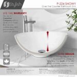 STYLISH P-224 SHOWY 16-inch Vessel Bathroom Sink - Image 7