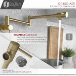 STYLISH K-145G ASTI Pot Filler Kitchen Faucet - Image 5