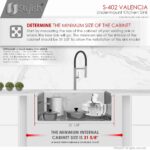 STYLISH S-402 VALENCIA 31-inch Undermount Kitchen Sink - Image 8