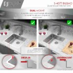 STYLISH S-407T 22-inch Single Bowl Undermount Kitchen Sink - Image 9