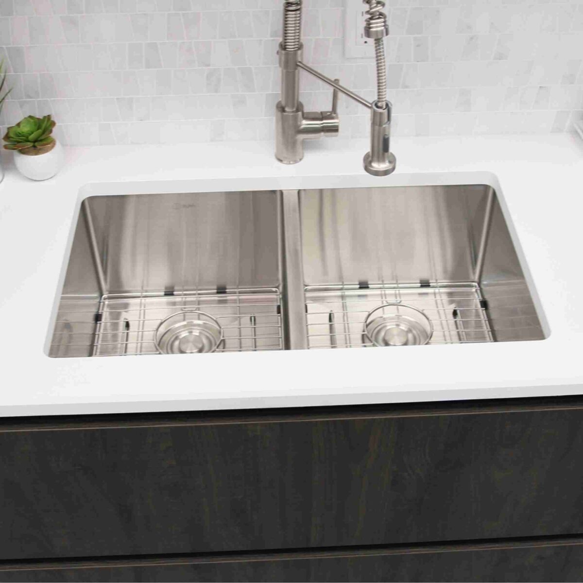 STYLISH S-300XG TOPAZ 28-inch Undermount Kitchen Sink - Image 11