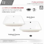 STYLISH P-204 MODISH 20-inch Undermount Bathroom Sink - Image 8
