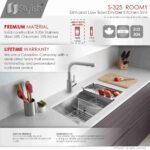 STYLISH S-325XG ROOMY 32-inch Undermount Kitchen Sink - Image 10