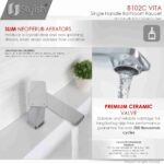 STYLISH B-102C VITA Single Handle Bathroom Faucet - Image 6