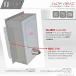 STYLISH S-627W VERSA 27-inch Workstation Single Bowl - Image 3