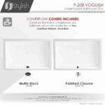 STYLISH P-208 VOGUISH 24-inch Undermount Bathroom Sink - Image 8
