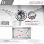 STYLISH S-611W VERSA 30-inch Undermount Kitchen Sink - Image 5