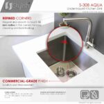 STYLISH S-308XG AQUA 19-inch Undermount Kitchen Sink - Image 4
